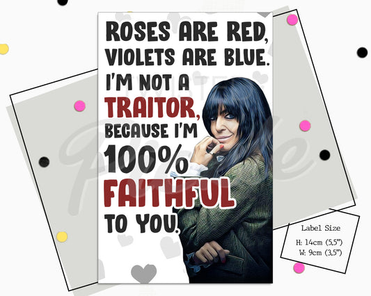 The Traitors Wine Label