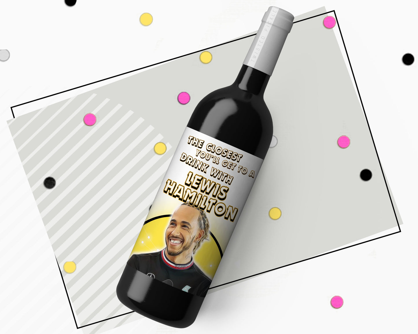 Lewis Hamilton Fan Present Sticker