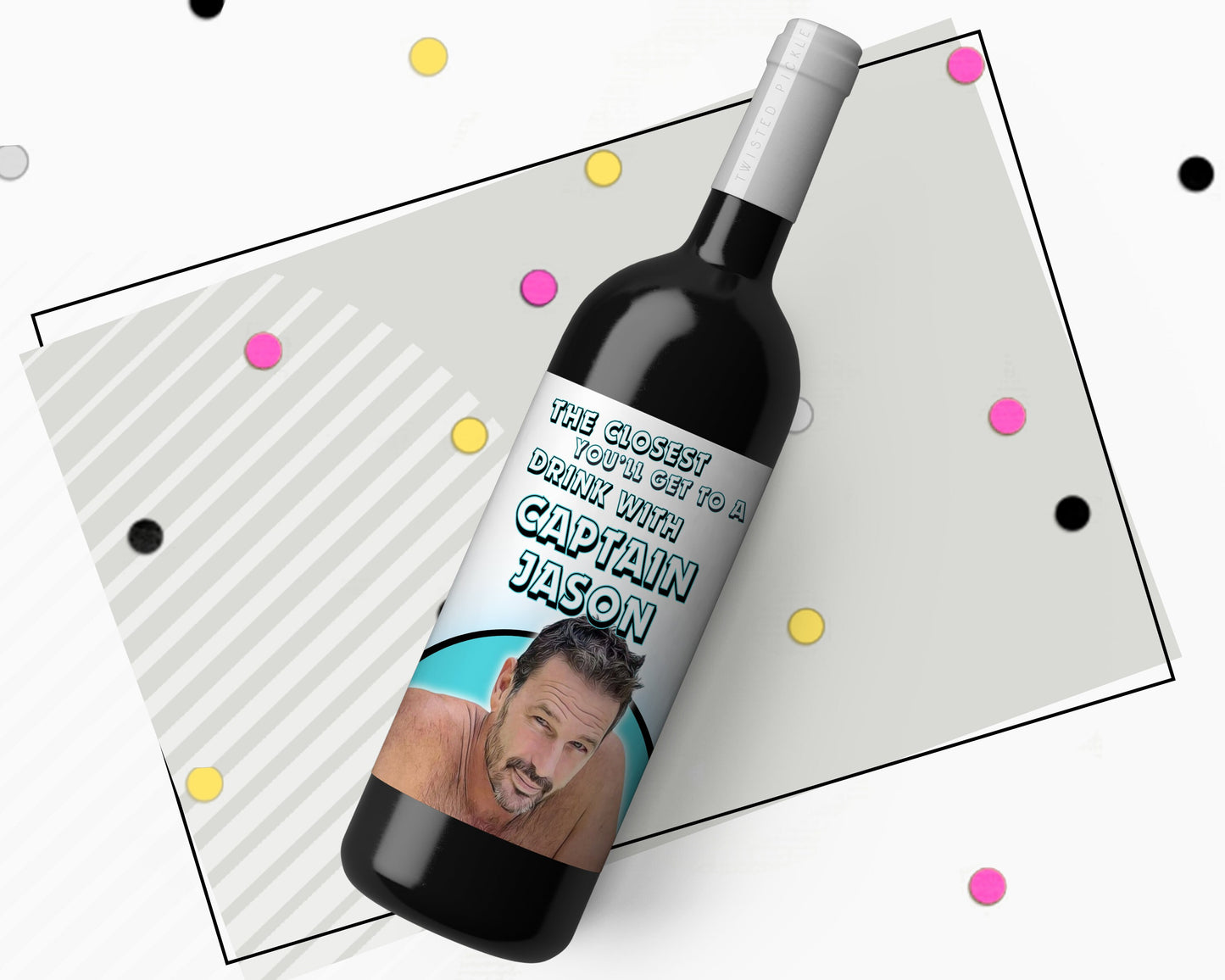 Below Deck Captain Jason Wine Label