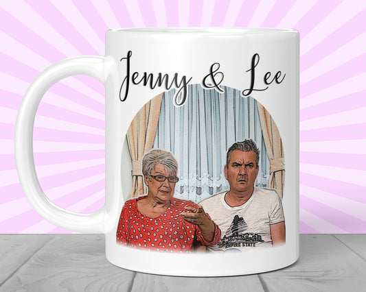 Gogglebox Jenny and Lee Mug