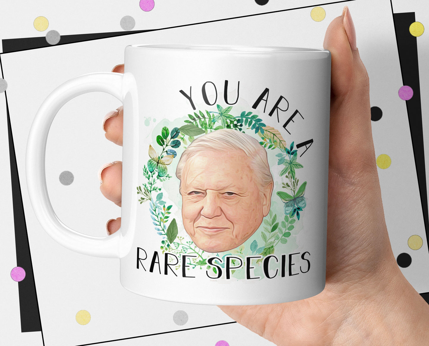 David Attenborough Gift Mug