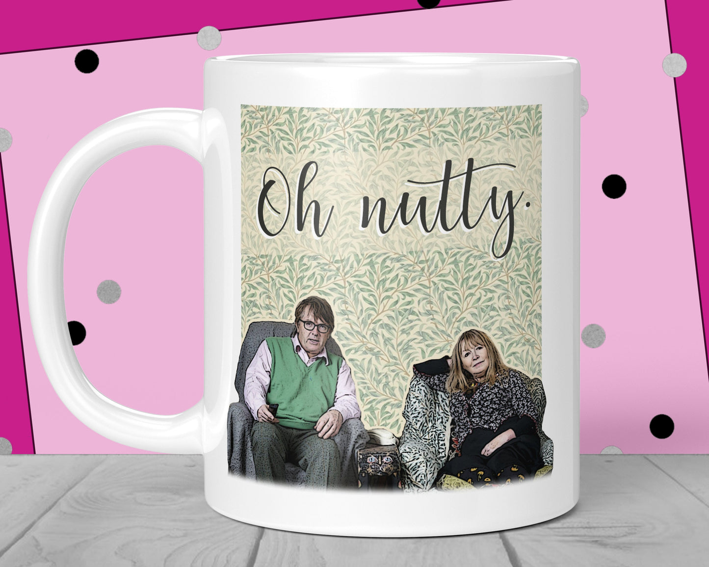 Gogglebox Giles and Mary Mug