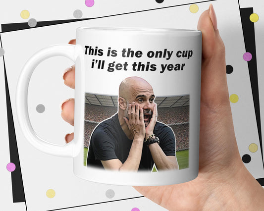 Pep Guardiola Manchester City Mug