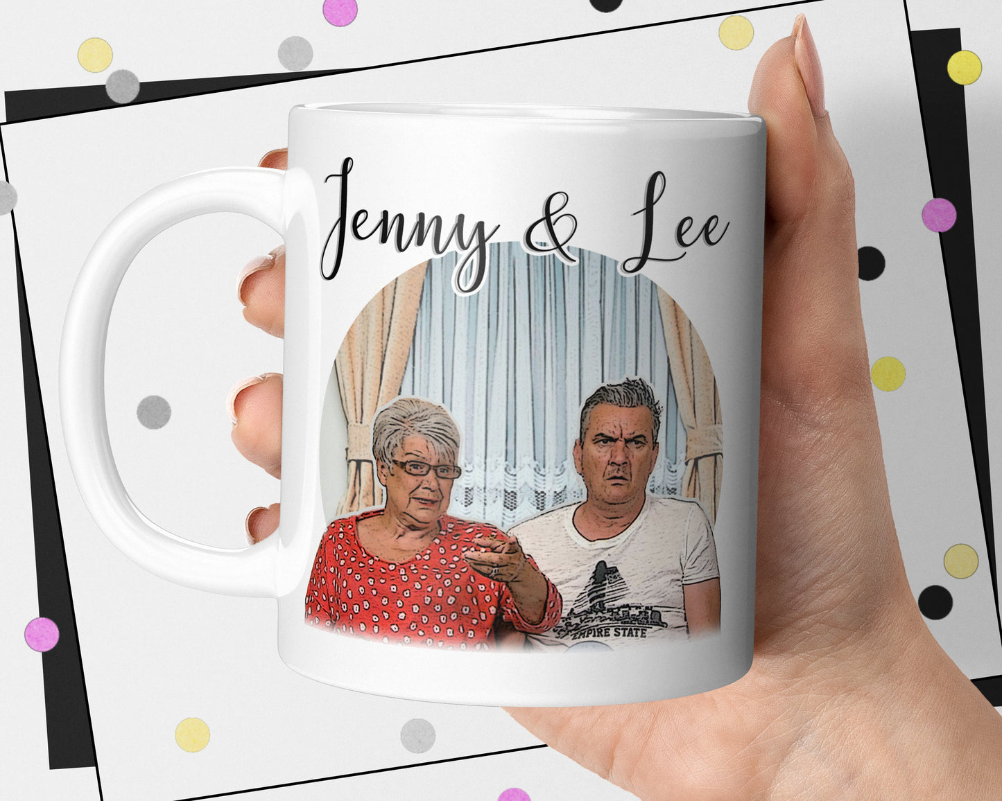 Gogglebox Jenny and Lee Mug