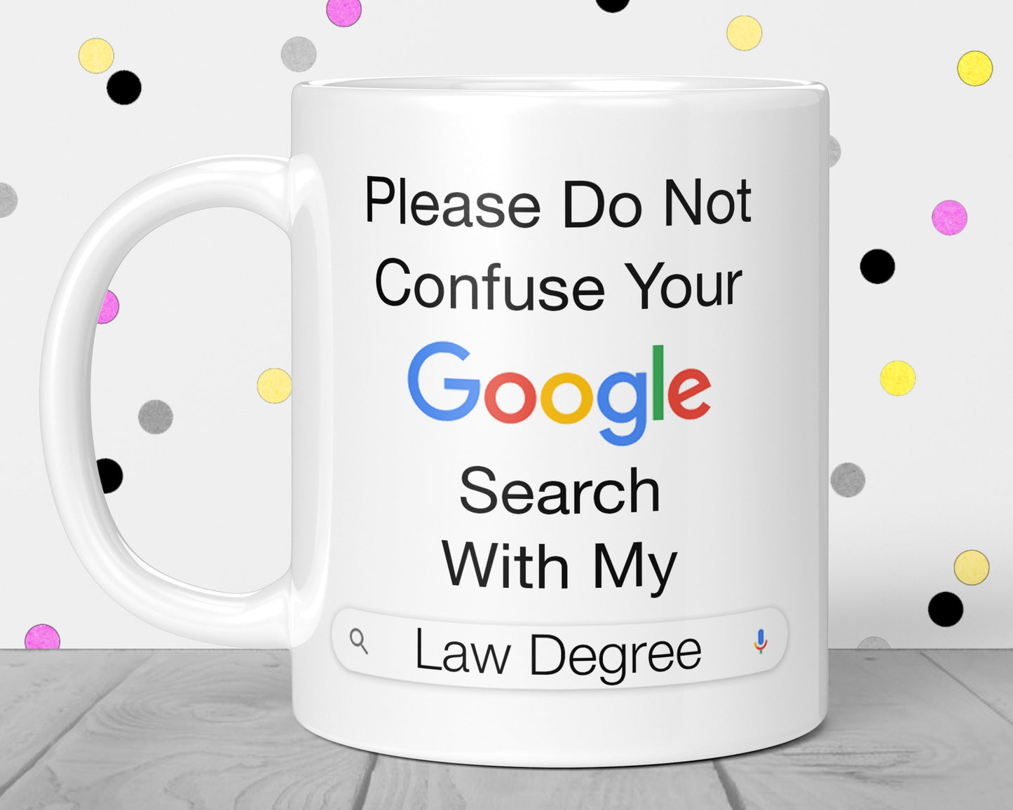 Law Degree Mug