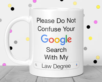 Law Degree Mug