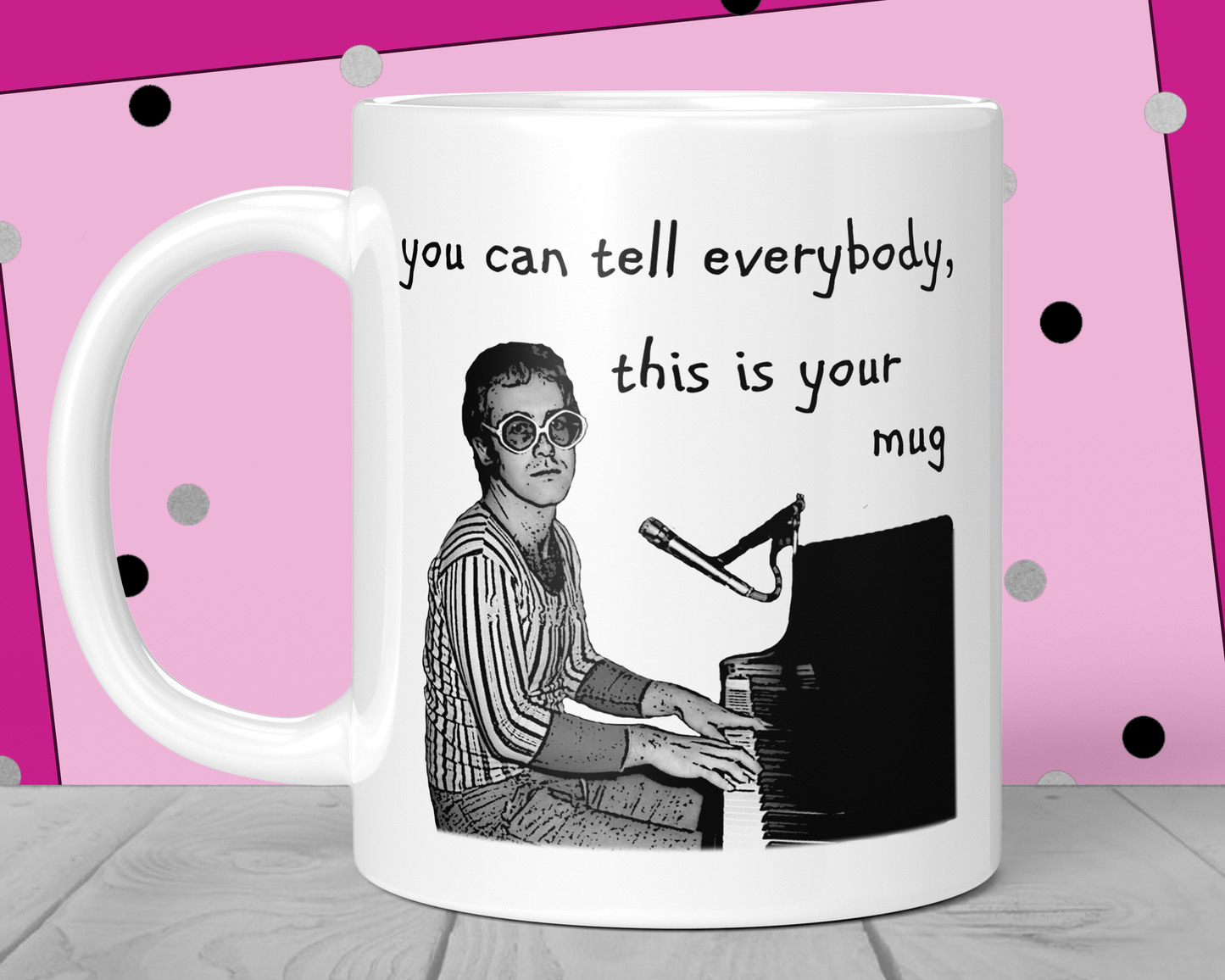 Elton John Mug