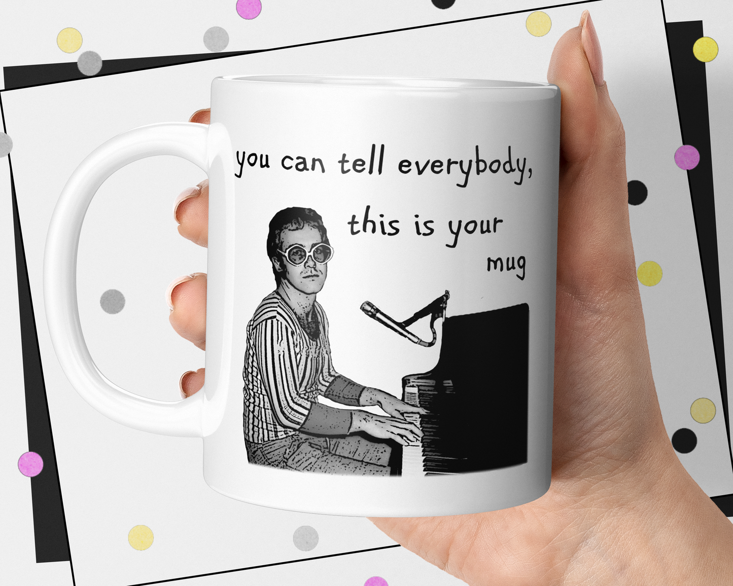 Elton John Mug
