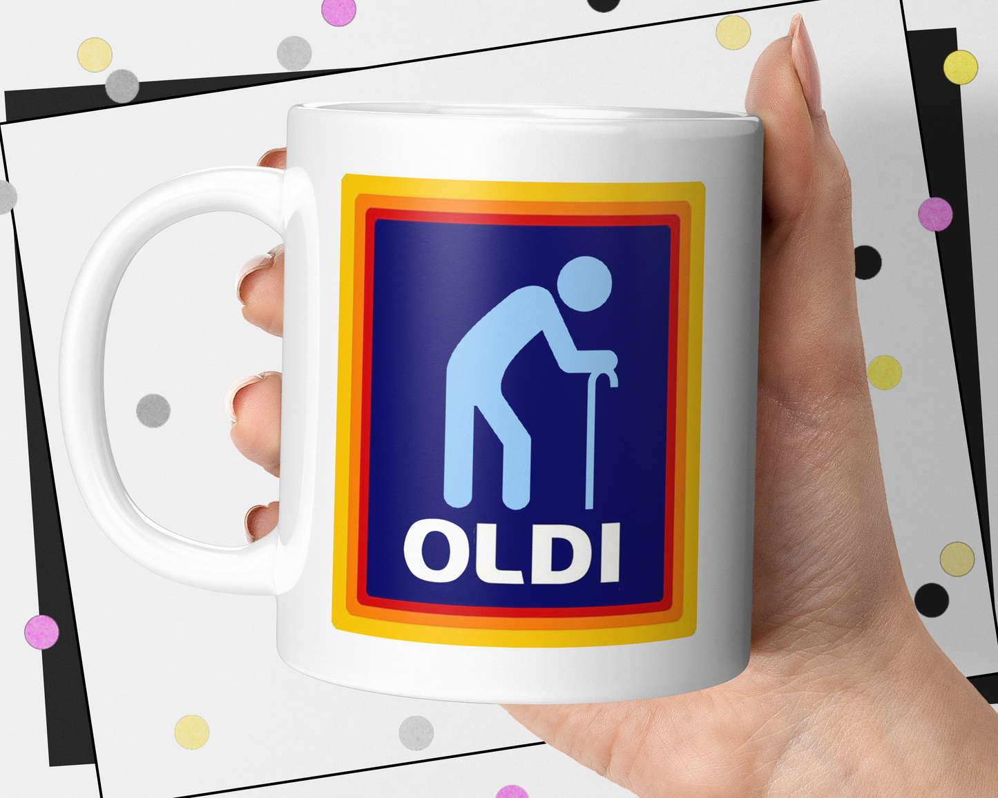 Oldi Funny Gift Mug For Him