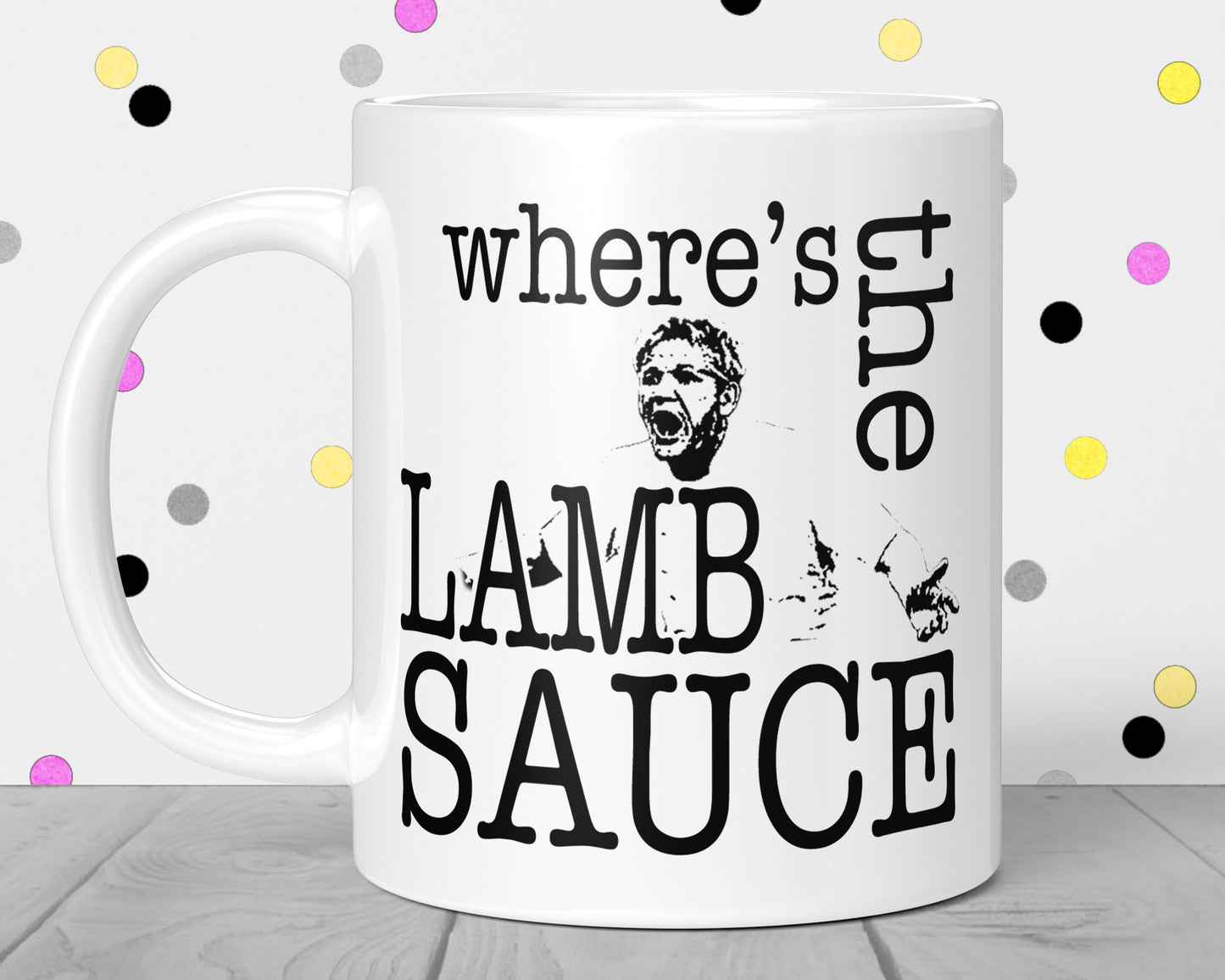 Gordon Ramsay - Where's The Lamb Sauce Mug