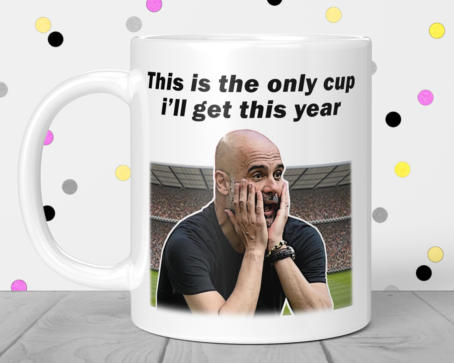 Pep Guardiola Manchester City Mug