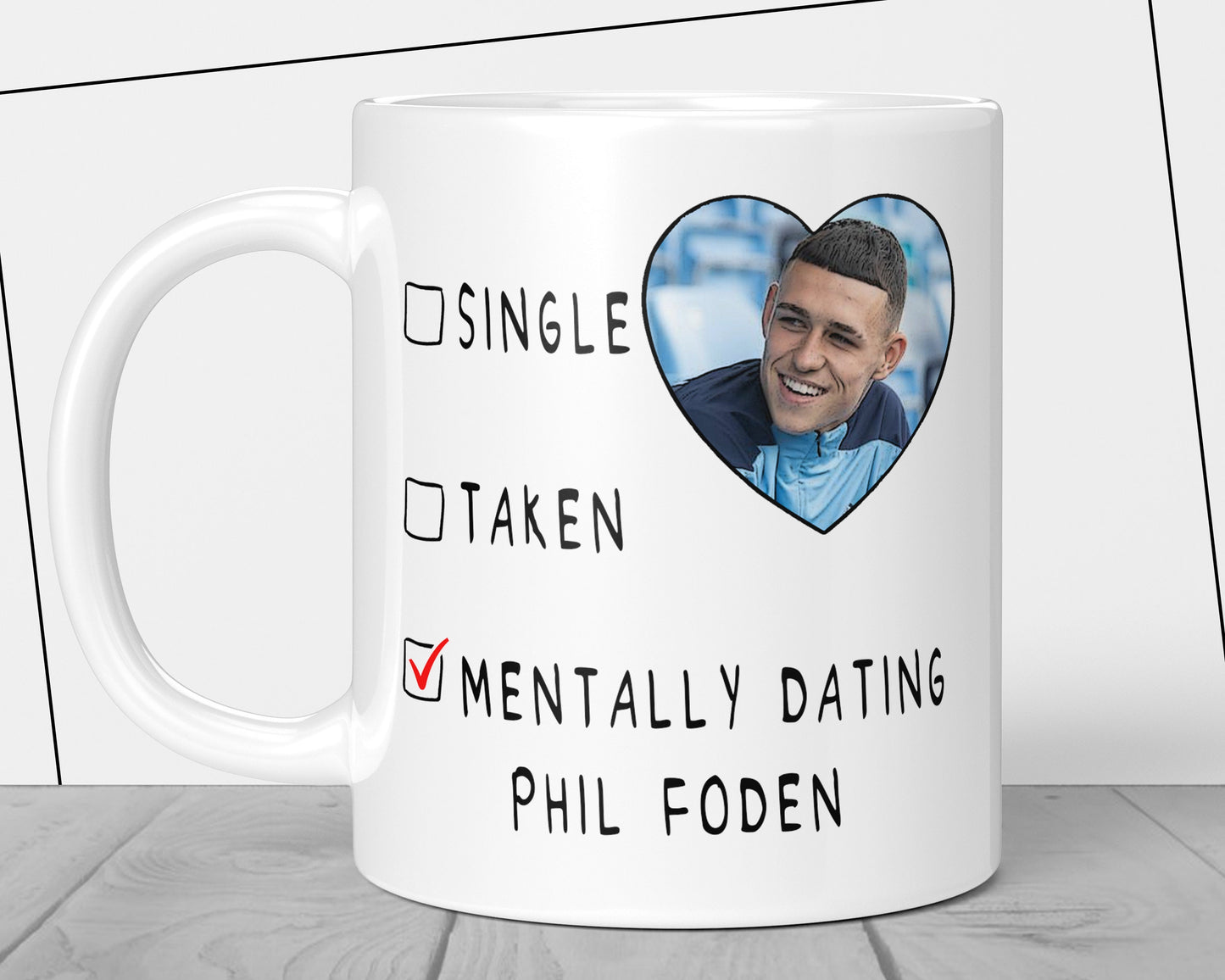 Mentally Dating Phil Foden Mug