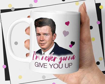 Rick Astley Never Gonna Mug
