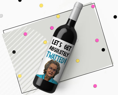 Gavin and Stacey Doris Wine Label