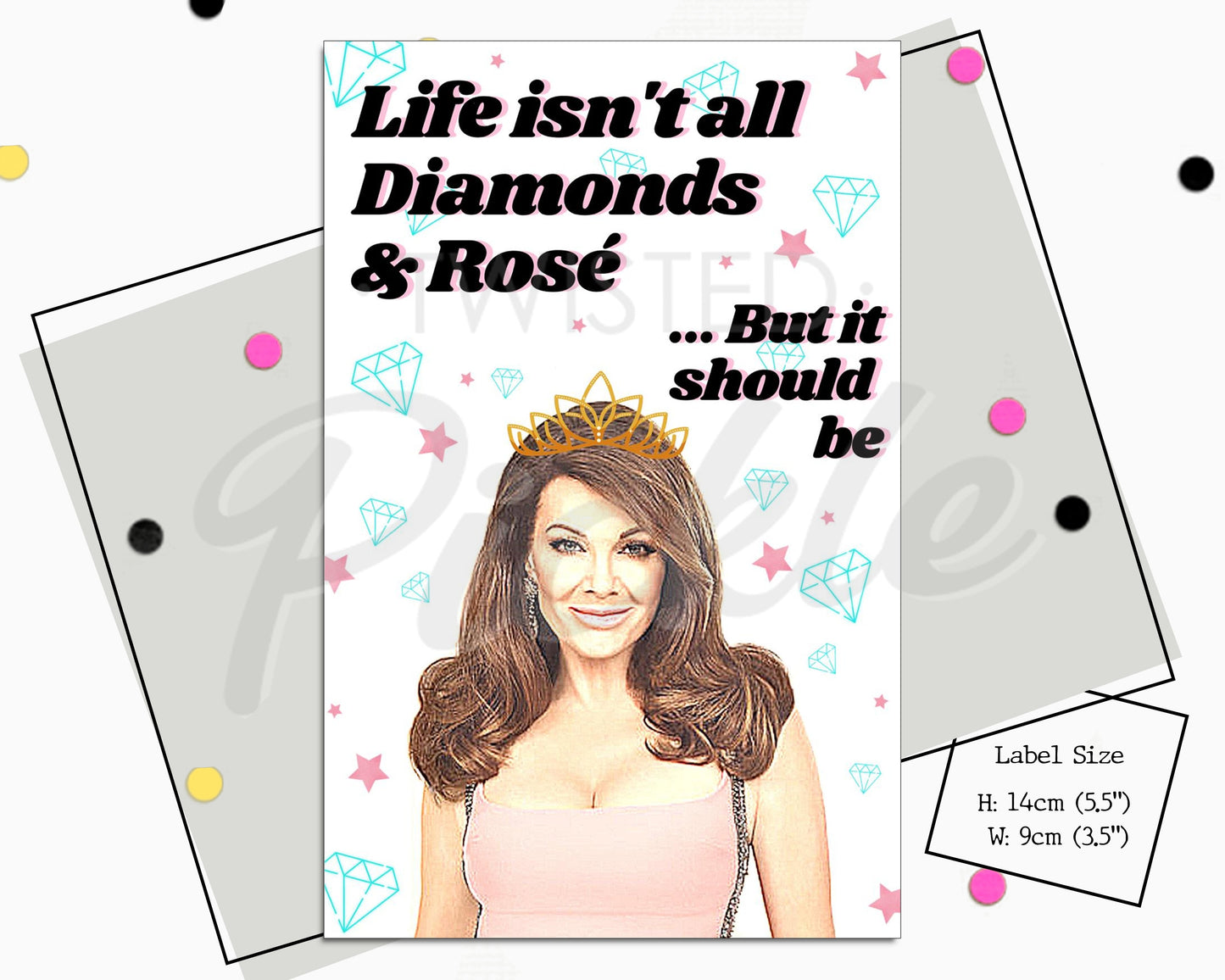 Lisa Vanderpump Beverly Hills Real Housewives Label