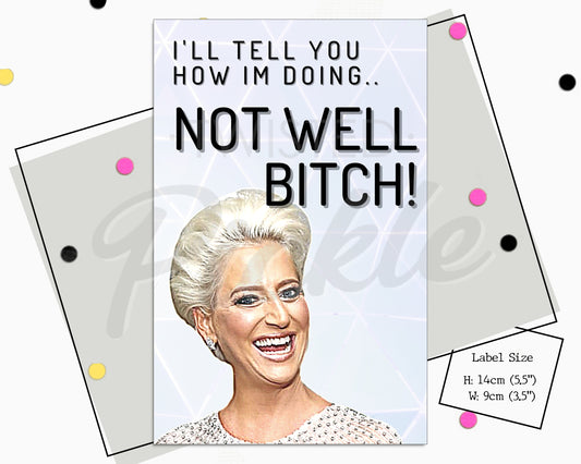 Real Housewives of New York Dorinda Medley Label