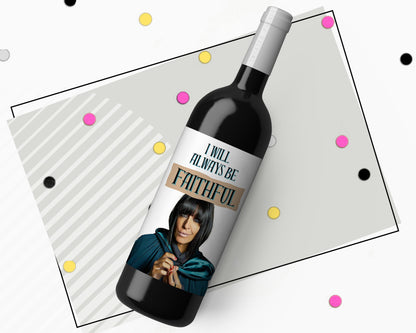 The Traitors Valentines Card Wine Sticker
