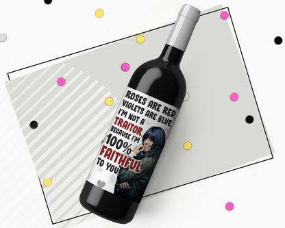 The Traitors Wine Label