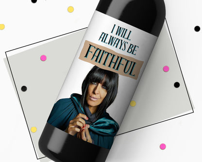 The Traitors Valentines Card Wine Sticker