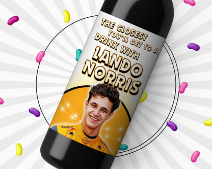 Lando Norris Mclaren F1 Team Label