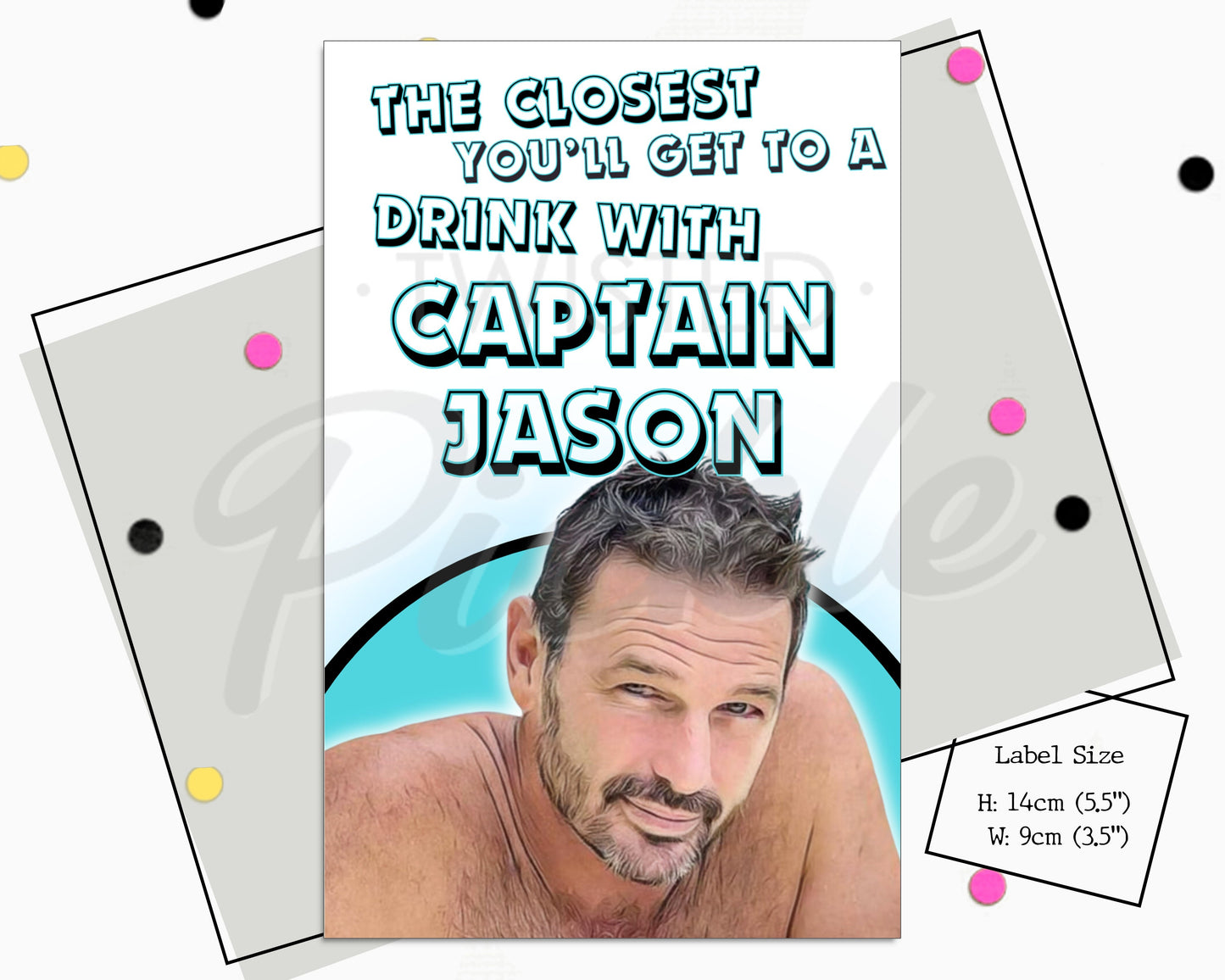 Below Deck Captain Jason Wine Label